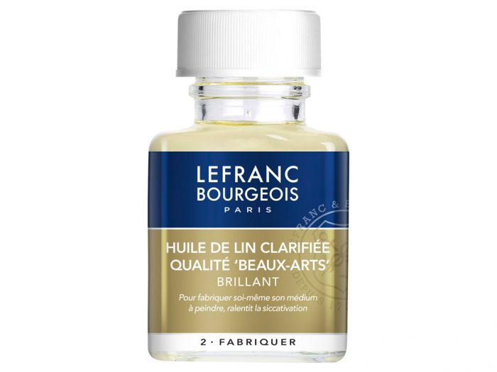 Clarified linseed oil Lefranc Bourgeois