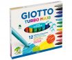 Flomasteris Giotto Turbo Maxi 12vnt.