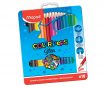 Spalvotas pieštukas Maped ColorPeps Star 18vnt. metalinė dėžutė