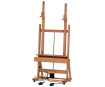 Electric studio easel Mabef M02 with double mast