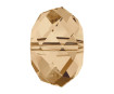 Kristāla pērle Swarovski virtulis 5040 6mm 6gab. 001GSHA crystal golden shadow