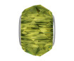 Crystal bead Swarovski BeCharmed helix 5948 14mm 228 olivine