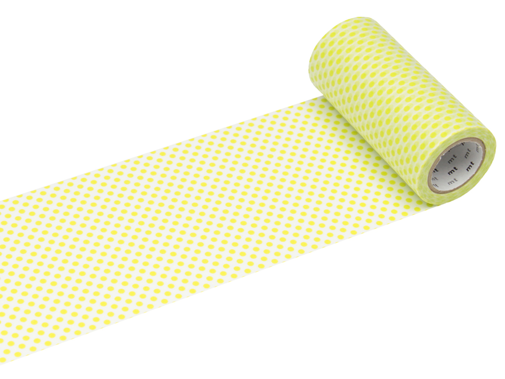 Washi teip mt casa 100mmx10m dot moegi