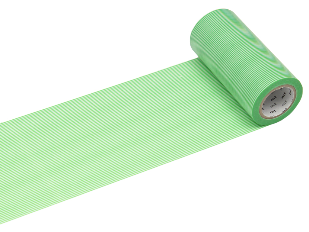 Washi teip mt casa 100mmx10m border green