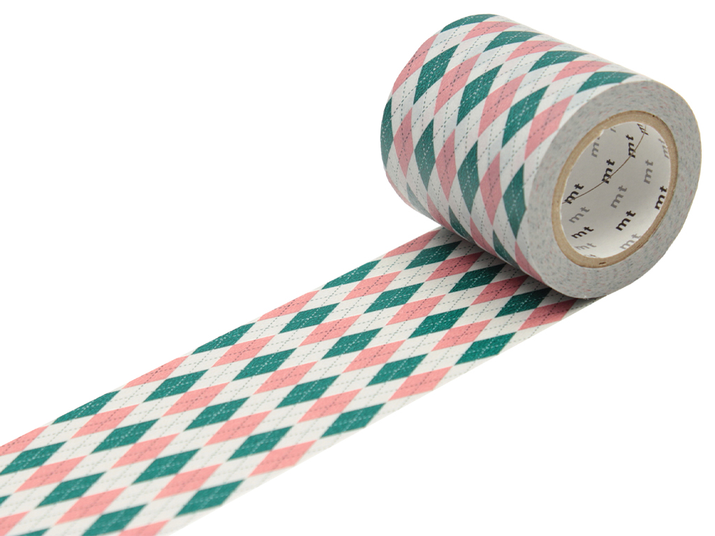 Washi teip mt casa 50mmx10m argyle pink