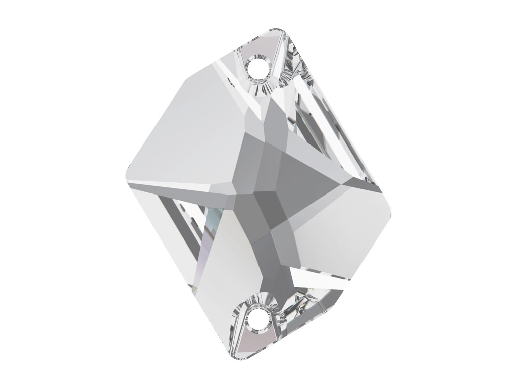 Kristallhelmes õmblemiseks Swarovski cosmic 3265 26x21mm 001 crystal