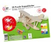 3D puzzle puidust Marabu Kids Bi-plane 25 osa