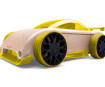 Žaislinis automobilis Automoblox Mini C9-R sportscar yellow