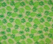 Lokta Paper 51x76cm Fern and Leaf Green/Citrus on Natural
