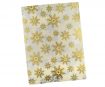 Vokai iš Nepali popieriaus 18.5x25cm Snowflakes Gold/Silver on Natural