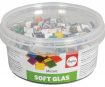Mozaīkas akmeņi Rayher Soft Glas 1x1cm ~525gab./500g asorti