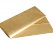 Šilkinis popierius Rayher Metallic 50x75cm 616 gold 3 lapų sulankstytas