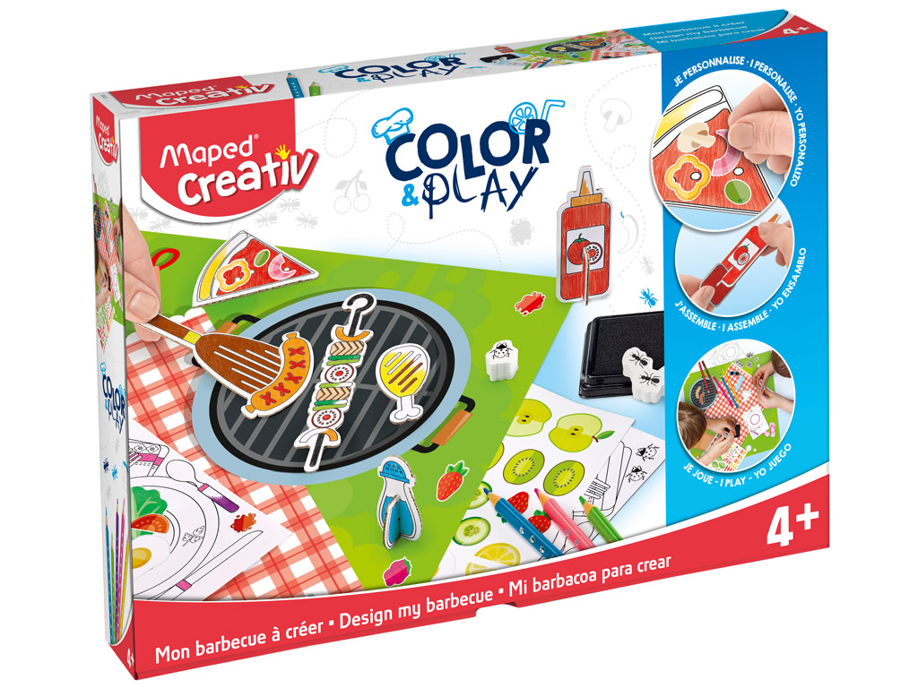 Meisterduskomplekt Maped Creativ Color&Play Design my Barbecue