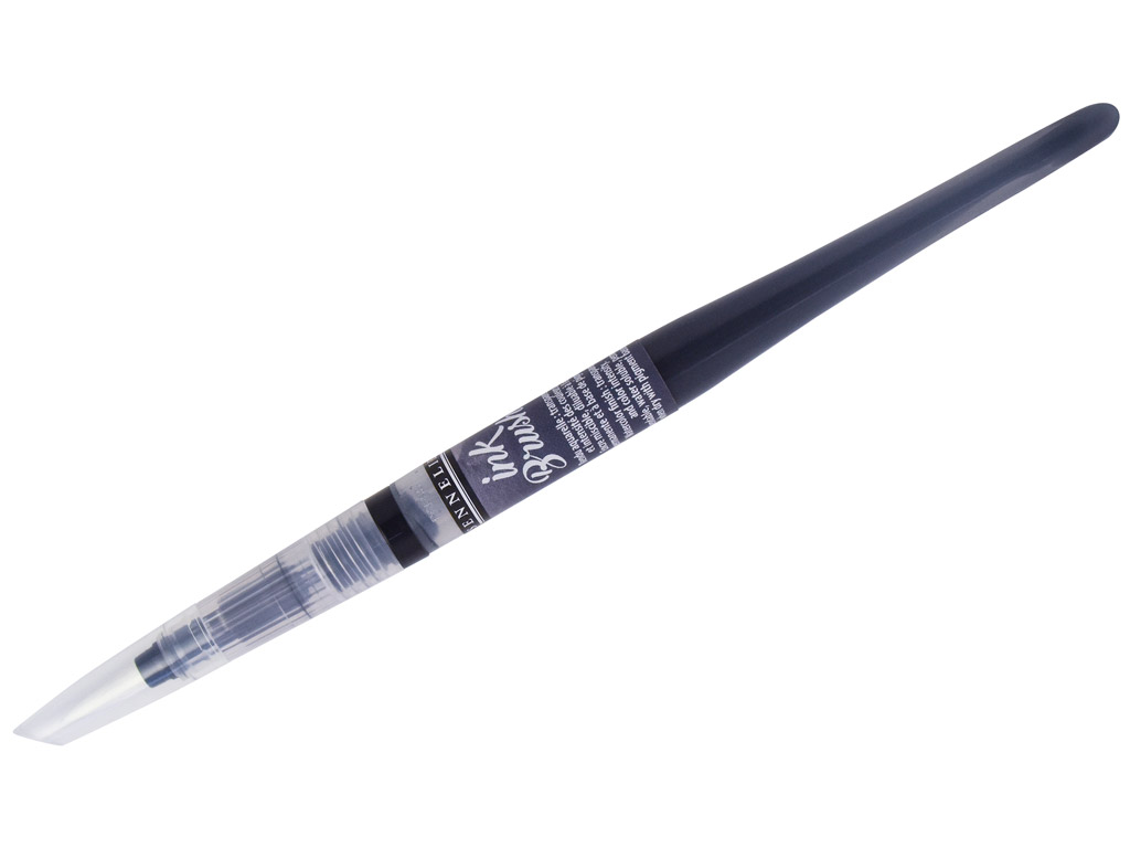 Tindipintsel Sennelier Ink Brush 6.5ml 703 payne's grey