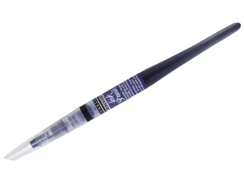 Tindipintsel Sennelier Ink Brush 6.5ml 10 iridescent ultramarine blue
