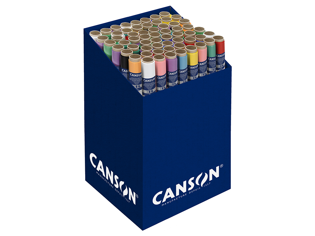 Siidipaber Canson 0.5x5m assortii 50tk