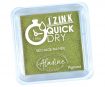 Ink pad Aladine Izink Quick Dry 5x5cm olive green