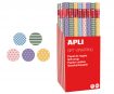 Book cover paper Apli Nordik Fun 0.7x2m assorted