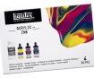 Acrylic Ink Liquitex 3x30ml+pouring 118ml Primary Colours