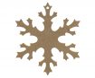 MDF-object Gomille snowflake no.904 d=10cm h=0.6cm