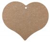 MDF-object Gomille heart 10x9cm h=0.6cm