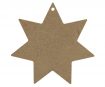 MDF-object Gomille star no.713 d=10cm h=0.6cm