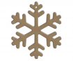 MDF-object Gomille snowflake no.4099 12x13cm h=0.6cm