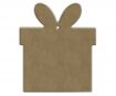 MDF-object Gomille gift 11x13cm h=0.6cm