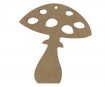 MDF-object Gomille muchroom 11x11cm h=0.6cm