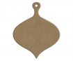 MDF-object Gomille christmas ornament no.4095 9x10cm h=0.6cm