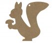 MDF-object Gomille squirrel 11x10cm h=0.6cm