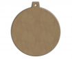 MDF-object Gomille christmas ornament no.4091 9x10cm h=0.6cm