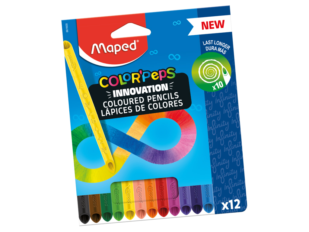 Colour pencils Maped Infinity 12pcs
