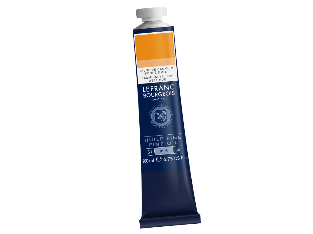 Eļļas krāsa LB Fine 200ml 696 cadmium yellow deep hue