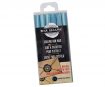 Sealing gun wax Manuscript d=8mm 6pcs powder blue