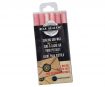 Sealing gun wax Manuscript d=8mm 6pcs pink
