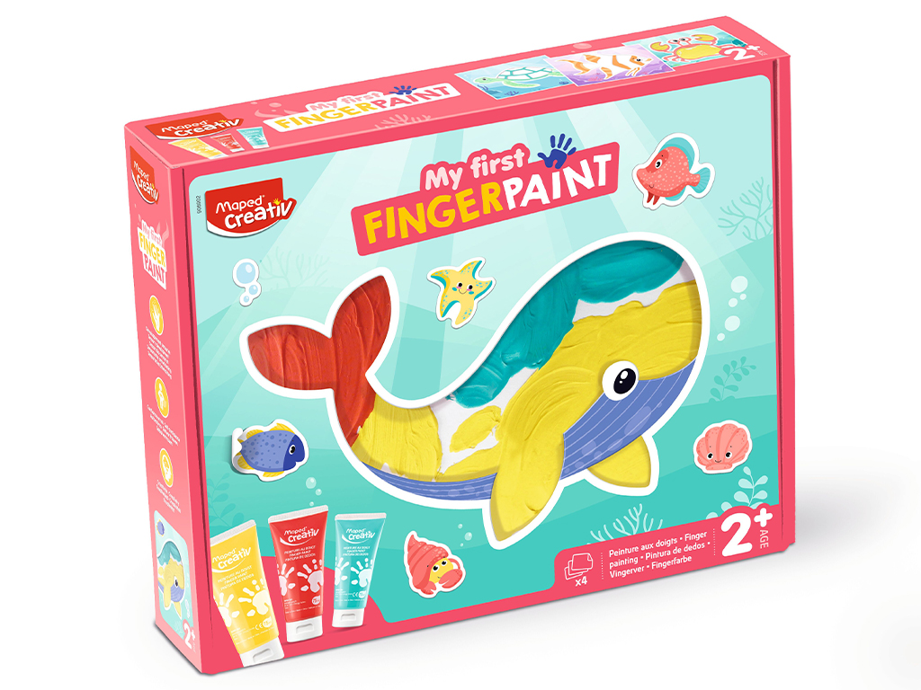Fingerpaint kit Maped Creativ Early Age
