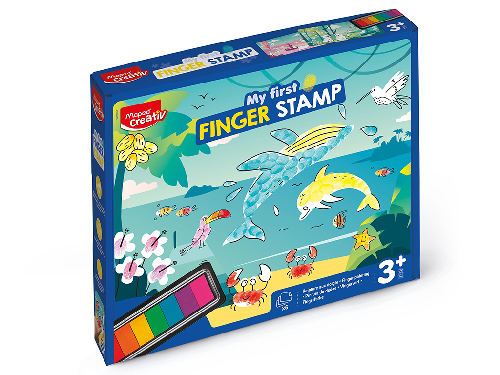 Stamp paint set Maped Creativ Early Age