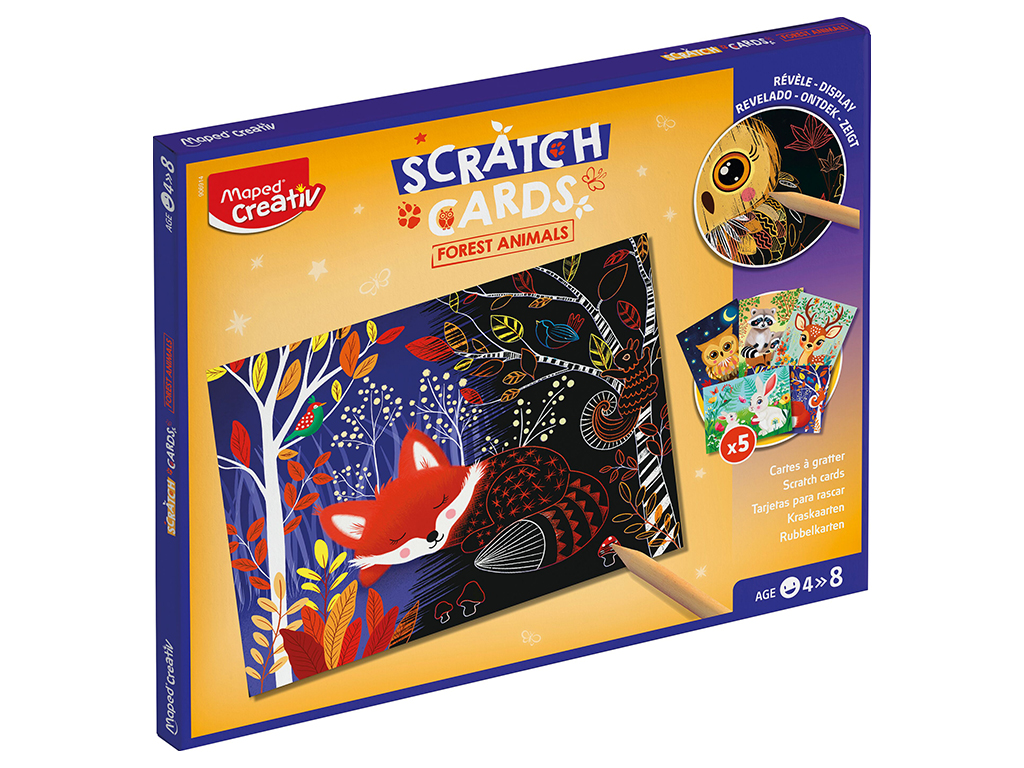 Kraapeplaat Maped Creativ forest animals
