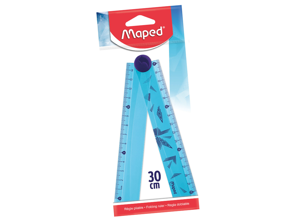 Joonlaud Maped 15/30cm Open Up Arctic blistril