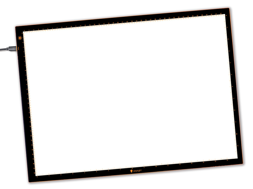 Valgustahvel joonestamiseks Daylight Wafer Lightpad LED A3