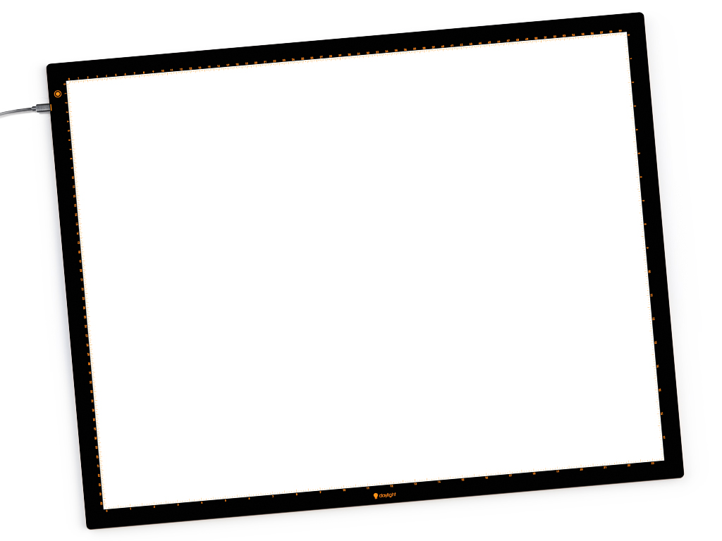 Valgustahvel joonestamiseks Daylight Wafer Lightpad LED A2+