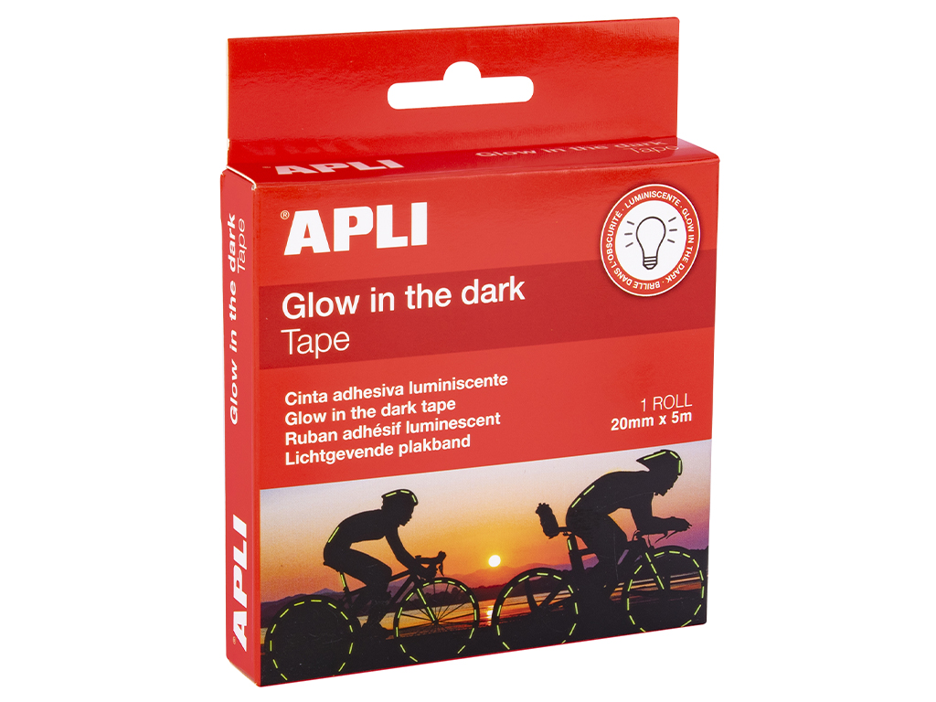 Pimedas helendav teip Apli 20mmx5m