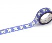Washi līmlente mt Papier Tigre 15mmx5m le tigre blue
