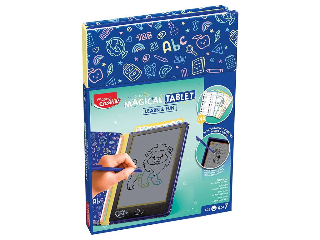 Piešimo lenta LCD Maped Creativ Magical Book Tablet