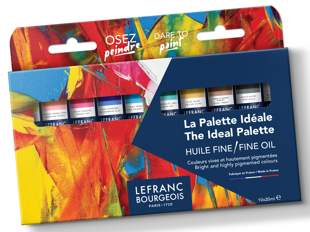 Aliejiniai dažu rinkinys LB Fine 10x20ml