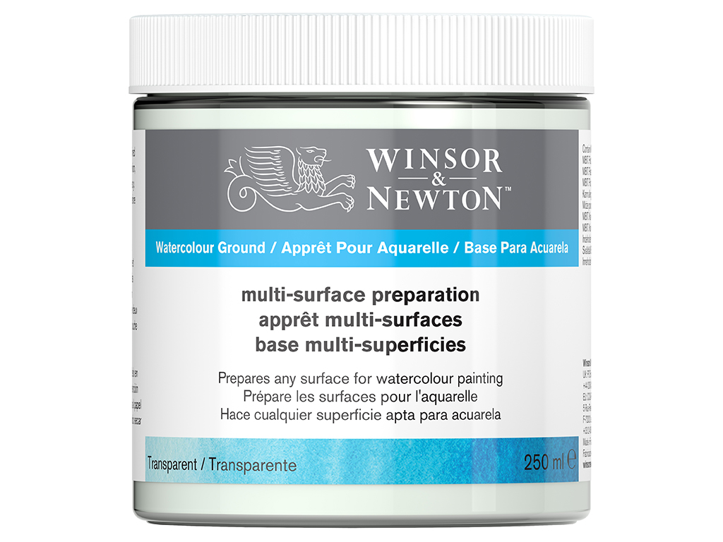 Akvarellvärvi meedium W&N Surface Preparation 250ml läbipaistev