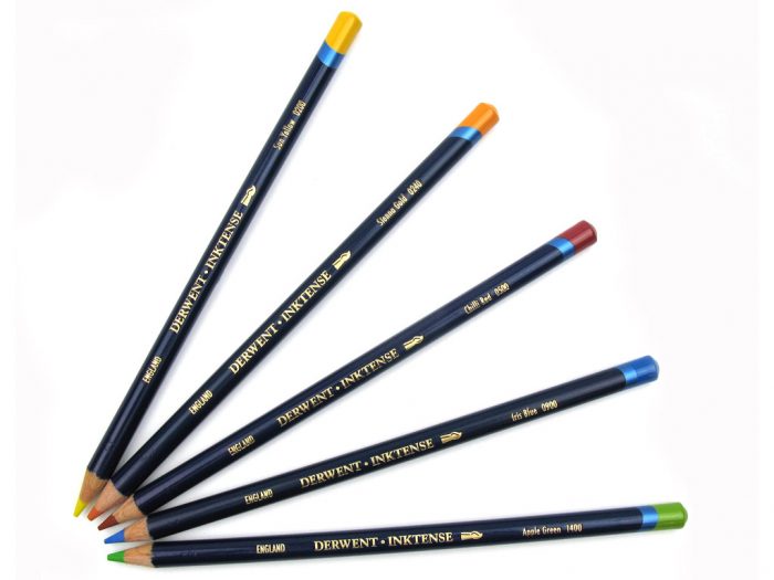 Watersoluble ink pencil Derwent Inktense - 1/2