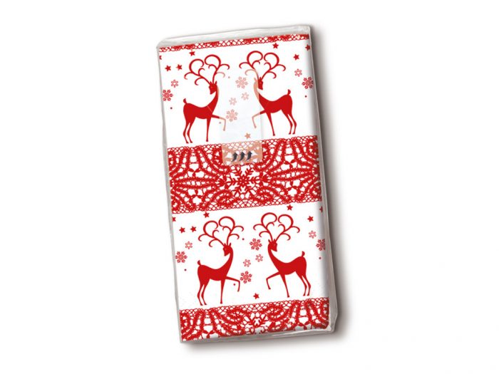 Popierinės nosinės Paper+Design 10vnt. žiema/Kalėdos