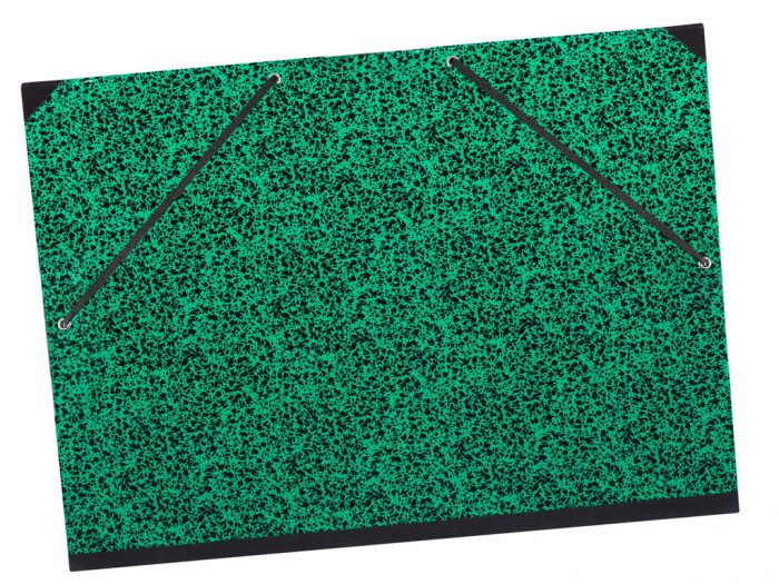 Portfolio Lefranc Bourgeois elastic straps black-on-green